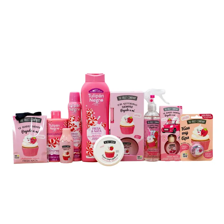 CAJA BEAUTY FRESA Y NATA Productos de cosmética y hogar "Tulipán Negro" y "The Fruit Company" - 1
