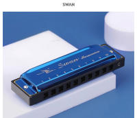 Harmonica Diatónica De 10 Agujeros En Clave De C Con Estuche Para Blues Folk Pop Adecuada Para Estudiantes Y Profesores De Música Principiantes - details 10