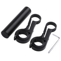 Extensor De Manillar De Bicicleta De Aluminio 10cm Soporte Para Lámpara Delantero Y Computadora Montaje En Manillar De Montaña - details 6