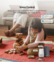 Sensor De Temperatura Y Humedad WiFi Tuya Con Pantalla LCD Y Luz De Iluminación Smart Indoor Compatible Con Google Home Alexa - details 2