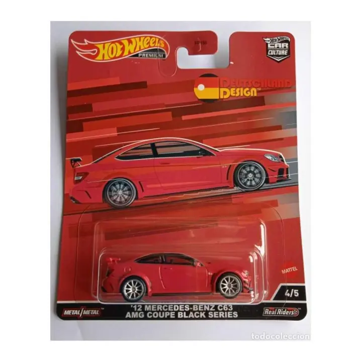 Hot Wheels Premium Mercedes Benz c63 AMG Coup 4/5 - 1