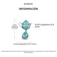 Encantadores Colgantes De Animales De Plata Para Mujer Joyería De Pulsera Y Collar Con Encantos De Pingüino Y Aguacate Pulsera De Bangle - details 32