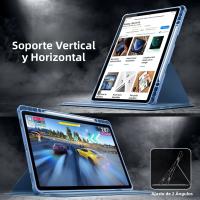 Funda Protectora Para Samsung Galaxy Tab S11 S11 Ultra 14.6 S10 Lite FE 10.9 Con Portaherramientas Soporte De 360 Grados Auto Despierta/Sueña Material PC Antigolpes Resistente a Caídas Anti-Polvo - details 12