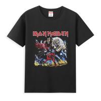 Camiseta De Hombre 2025 Hierro Estilo Casual Con Diseño De Cabeza De Powerslave Oversize Deportiva Camiseta Gráfica De Algodón Cómoda Para Callewear - details 2