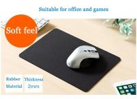 Alfombrilla De Ratón Negra De Goma Pequeña Para Juegos Esports Y Uso De Escritorio Antideslizante Universal Para Desktop Y Laptop - details 1