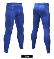Pantalones deportivos ajustados para hombre, pantalones de chándal transpirables de secado rápido, pantalones de cintura elástica, mallas para entrenamiento, Fitness, trotar, pantalones de gimnasio para hombre - details 18