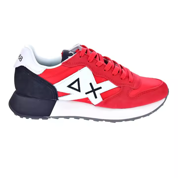 Sun68 Hombre Zapatillas modelo Jaki 2.0 Rojo - 1