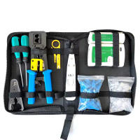 Kit De Herramientas Para Enchufes RJ45 RJ11/RJ12/CAT5/CAT6/Cat5e Set De Pruebas De Red Y Reparación De Cableado Para Computadoras - details 0