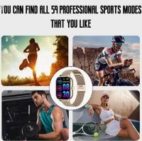 Reloj inteligente unisex con función de teléfono, asistente de voz, alerta de mensajes, reloj de fitness, monitor de sueño de pulso, reloj deportivo - details 1