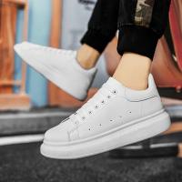 Zapatos De Cuero Blanco Para Hombre Zapatillas Deportivas Transpirables Plataforma Casual Para Caminar Y Correr Zapatos De Tenis Para Mujer - details 14