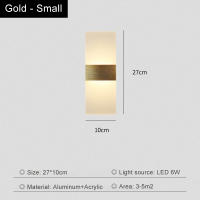 Lámpara De Pared LED De Acrílico Moderna Para Sala De Estar Hotel Dormitorio Pasillo Escalera Entrada Luces De Ambiente Luxurioso Lámpara De Noche - details 9