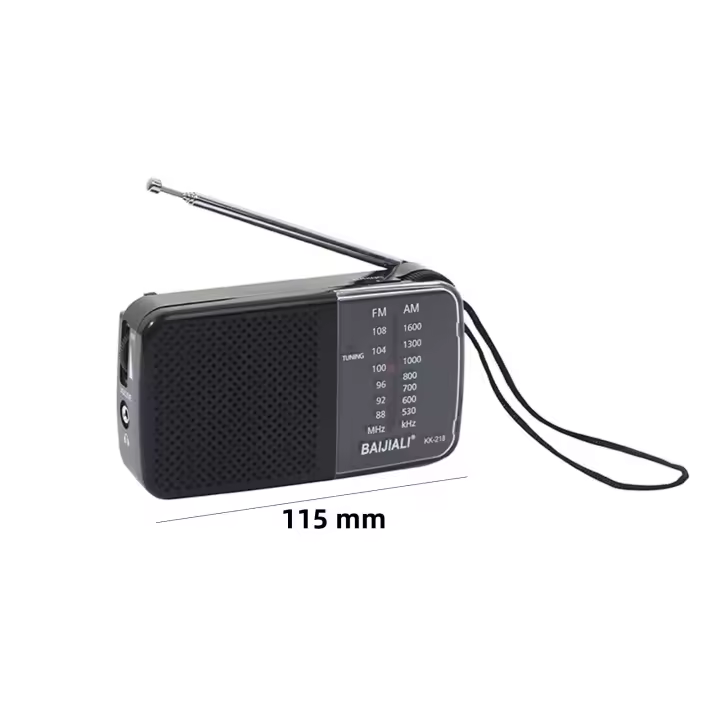 Mini Portátil Radio Digital AM FM MP3 Juguetes Y Juguetes De Speaker Stonego Dispositivos Para Pilas AA Estilo Vintage - 1