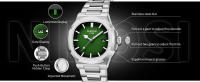 Reloj De Cuarzo Para Hombre Lujo Nueva 2025 Reloj Deportivo De Acero Inoxidable 30M Impermeable Con Fecha Y Cronógrafo Reloj De Mano Luminosa Resistente Al Choque Para Regalo - details 1