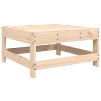 vidaXL Taburete de jardín madera maciza de pino Pino natural, Pino blanco, Pino gris Conjunto Terraza Muebles Jardín Exterior Juego de Muebles de jardín Mueble Jardín Exterior Muebles de Salon Exterior - details 2