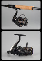 Carrete De Pesca Ultraligero KINGDOM Micro Fly pro Con 8+1 Engranajes Sellados Ratio De Engranajes 5.2:1 Arrastre Máximo 8KG 160g Para Agua Dulce Y Salada - details 10