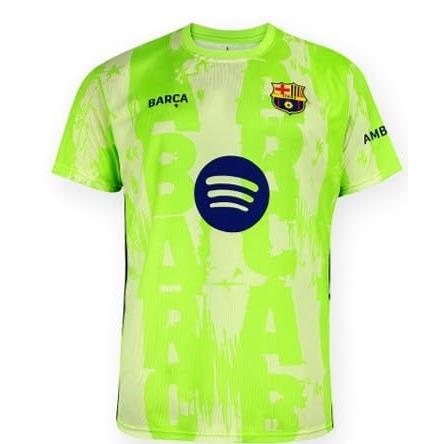 FC Barcelona - Camiseta Tercera Equipación Liso - Réplica con Licencia Oficial - Talla Adulto