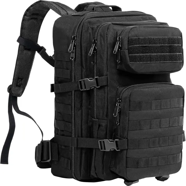 Mochara táctica Militar de 40 litros, Bolsa de Asalto de gran capacidad, equipada para Uso Militar, Kit de emergencia de 3 Días, senderismo, camping y Actividades al Aire Libre - 1