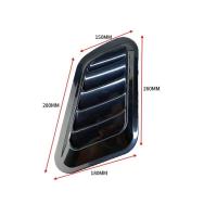 Adorno De Coche Universal En Fibra De Carbono Para Parachoques Y Tapa Del Motor Adhesivo De Entrada De Aire Decorativo Para Coches - details 8