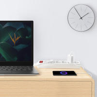 Aigostar Regleta alargador de 2/3/4/5/6 enchufes con cable de 1.5/3/5 metros e interruptor. Color Blanco - details 0