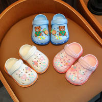 Zapatillas De Verano Para Niños Con Agujeros De Dibujos Animados Antideslizantes Transpirables Suaves Para Interior Y Playa - details 1