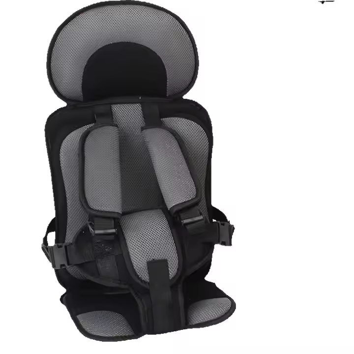 ZC Asiento de seguridad para niños de coche Simple cinturón de seguridad portátil, 0 12 años de edad niños coche cinturón de seguridad Protector Fo - 1
