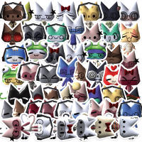 52Pcs Pegatinas De Gato Kawaii Toro Inoue Para Laptop Botella De Agua Bicicleta Patineta Equipaje Snowboard Regalos Para Niñas Y Niños - details 6