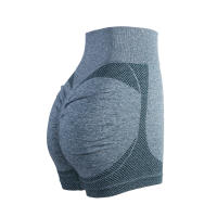 Shorts De Yoga Para Mujer Cintura Alta Shorts De Gimnasio Levantador De Glúteos Running Sportswear Sin Bolsillos Transpirables Para Deportes - details 26
