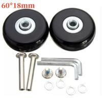 Kit De Repuesto Para Ruedas De Maleta De Viaje 2x Diámetro 40mm/50mm/60mm Accesorios De Banda De Viaje Piezas De Reparación De Ruedas De Equipaje - details 8