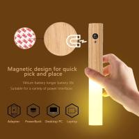 Lámpara De Pared Portátil Con Sensor De Movimiento Recargable USB Para Dormitorio Escaleras Pasillo Cocina Luz Nocturna Moderna - details 3