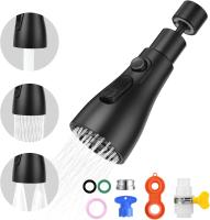 Caño giratorio de 360 °, grifo de fregadero de cocina FM22 M24, rociador de accesorio de grifo con 3 modos, aireador de cabezal Bubbler de repuesto, G1/2 - details 0