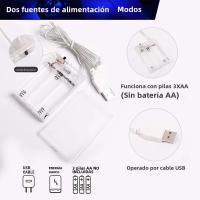 Luz De Neón LED USB/Batería Para Decoración De Pared De Fiesta Barra De Cerveza Artículos De Ambiente No Incluye Baterías - details 24