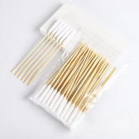 Cepillos De Algodón Cilíndricos En Lote De 50/100/300/500/900/1000 Con Palos De Madera Largos Para Limpieza De Oídos Tatuaje Maquillaje Suministros Médicos - details 18