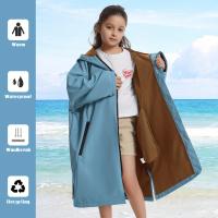 Poncho De Surf Impermeable Y a La Viento Mutao Con Cuello Alto Largo Para Exteriores Ideal Para Natación Surf Divertido - details 11
