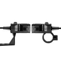 Adaptador De Carga Dual USB 12V-24V Para Motocicleta Impermeable Para iPhone Samsung Huawei Soporte De Poder Para Manillar De Motocicleta - details 2