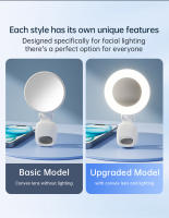 Luz De Autoenfoque LED De Bolsillo Para IPhone Samsung IPad Lámpara De Anillo Para Fotografía Y Video Clip Para Teléfono Móvil Y Portátil - details 14
