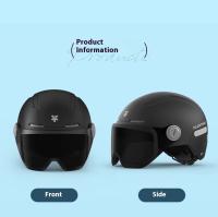 Casco De Motocicleta Eléctrica Grande Para Hombre Universal Cuatro Estaciones Batería Medio Casco De Verano ABS Adulto - details 7
