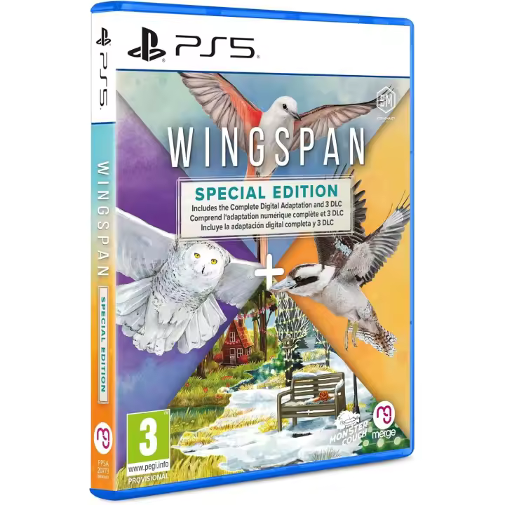 WINGSPAN SPECIAL EDITION PS5 PAL ESPAÑA NUEVO FISICO ESPAÑOL PRECINTADO   - Videotec - 1