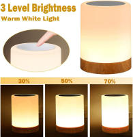 Lámpara Nocturna Toque Sensor Recargable Para Niños Habitación Luz Caliente Blanca RGB Cambiante Lámpara De Mesa Para Dormitorio - details 1