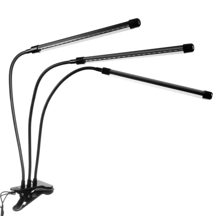Justerbar odlingslampa - LED, Temporizador Negro - 1