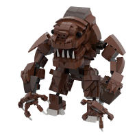 Bloques De Construcción DIY MOC Movie Space Series Rancor Wars Monstruo Armado De Tatooine Juguete De Bloques De Plástico ABS Para Niños Regalos - details 2