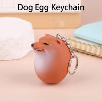 Llavero Creativo De Perro Con Diseño De Huevo Decoración Lindo Para Coche Teléfono Bolsa Colgante Regalo Adorno Para El Hogar - details 0