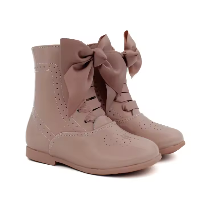 Botas de Charol Pascuala con Lazo Bubble kids A2116 para Niñas - 1