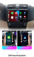 Junsun Radio Coche para Honda Accord 7 2003 2004 2005 2006 2007 2008 Inalámbrico CarPlay Android Auto AI Voice 2 din Pantalla Coche Android Auto Multimedia Navegación GPS Auto radio - details 10