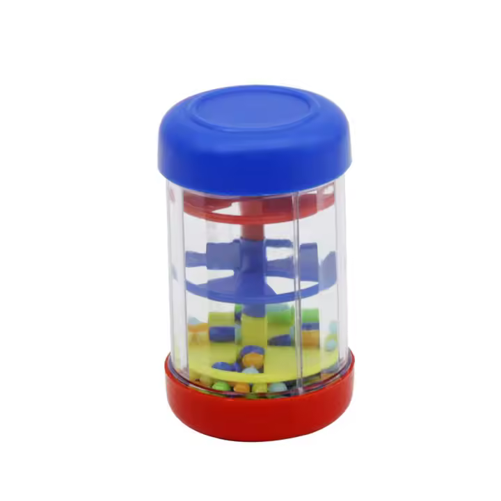 Juguete Educativo Montessori Para Bebés Llovizna Arcoíris Vaso De Arena Música Rattle Juguete Sensorial Para Niños - 1