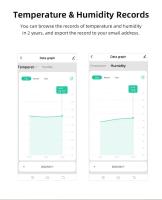 Sensor De Temperatura Y Humedad Zigbee Tuya Con Pantalla LCD Mini Control Remoto Por App Herramienta De Medición Digital - details 7