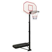 vidaXL Canasta de Baloncesto Polietileno 258-363 cm Soporte Ejercicio Color Blanco,  Negro, y mas - details 0
