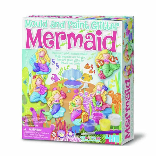 Moldea y pinta sirenas - 1