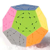 Sengso Circular Megaminx Cube II V2 Cubo Profesional 3x3 Juguete De Rompecabezas Para Niños Regalo Cubo Magico Mini Material Plástico Adecuado Para Edades 3-14+ - details 7