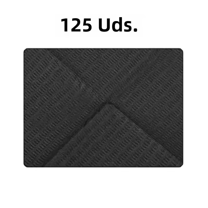 50/125PCS Almohadillas De Tatuaje Desechables Negras Fundas Para Mesa De Tatuaje Suministros De Papel Higiénico Para Pacientes Dentales - 1