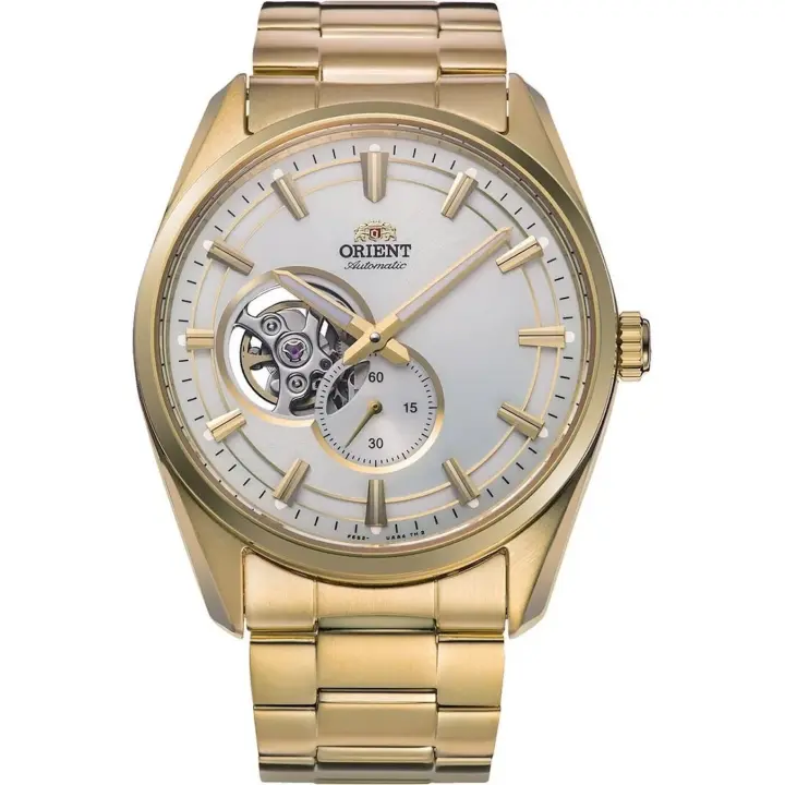 Reloj automático hombre Orient Contemporary Semi-Skeleton RA-AR0007S 40.8mm 50m WR cristal de zafiro correa de acero - 1
